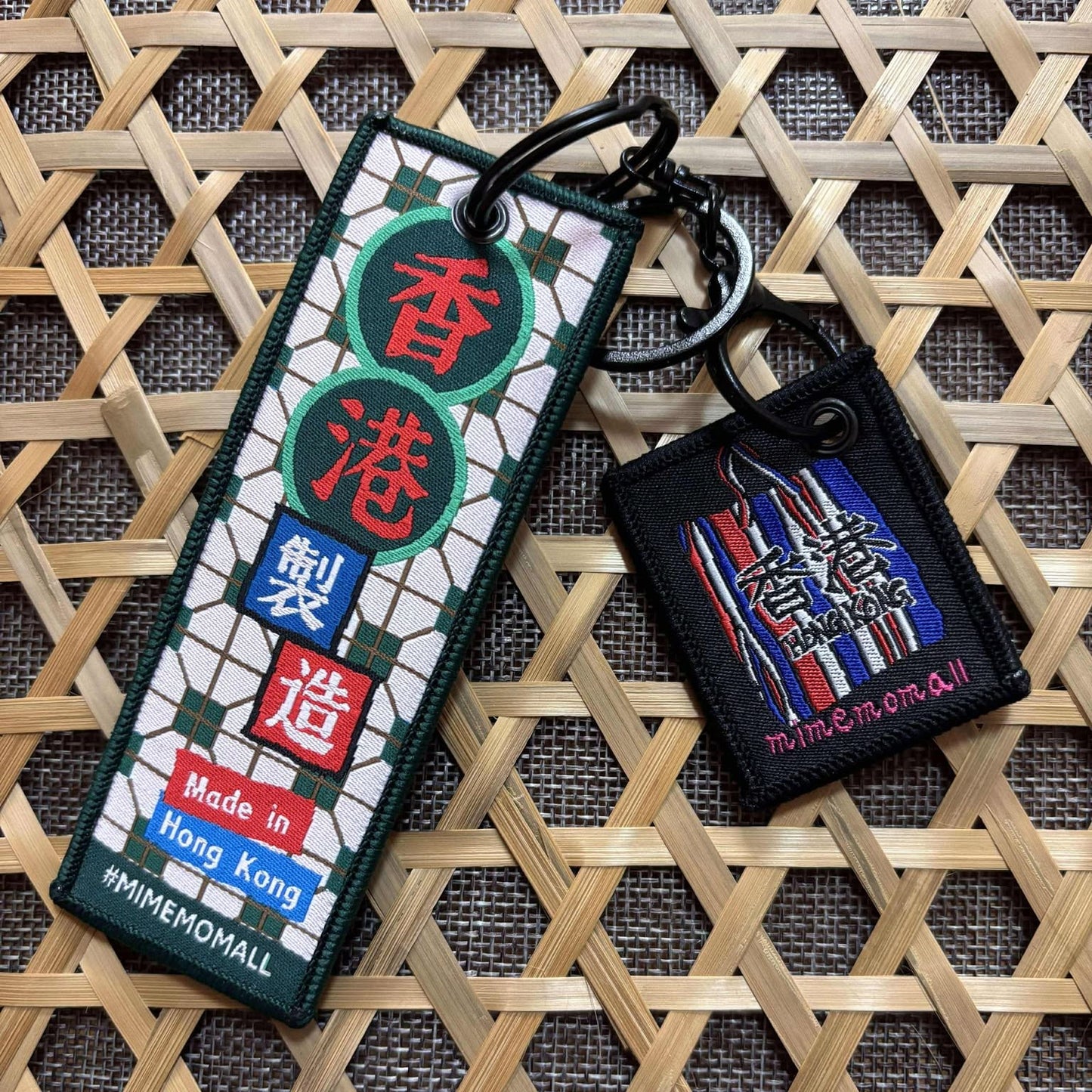 MIMEMOMALL 両面キーホルダー 《香港》 香港製