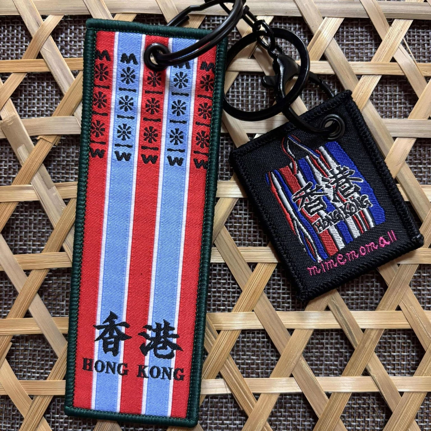 MIMEMOMALL 両面キーホルダー 《香港》 香港製