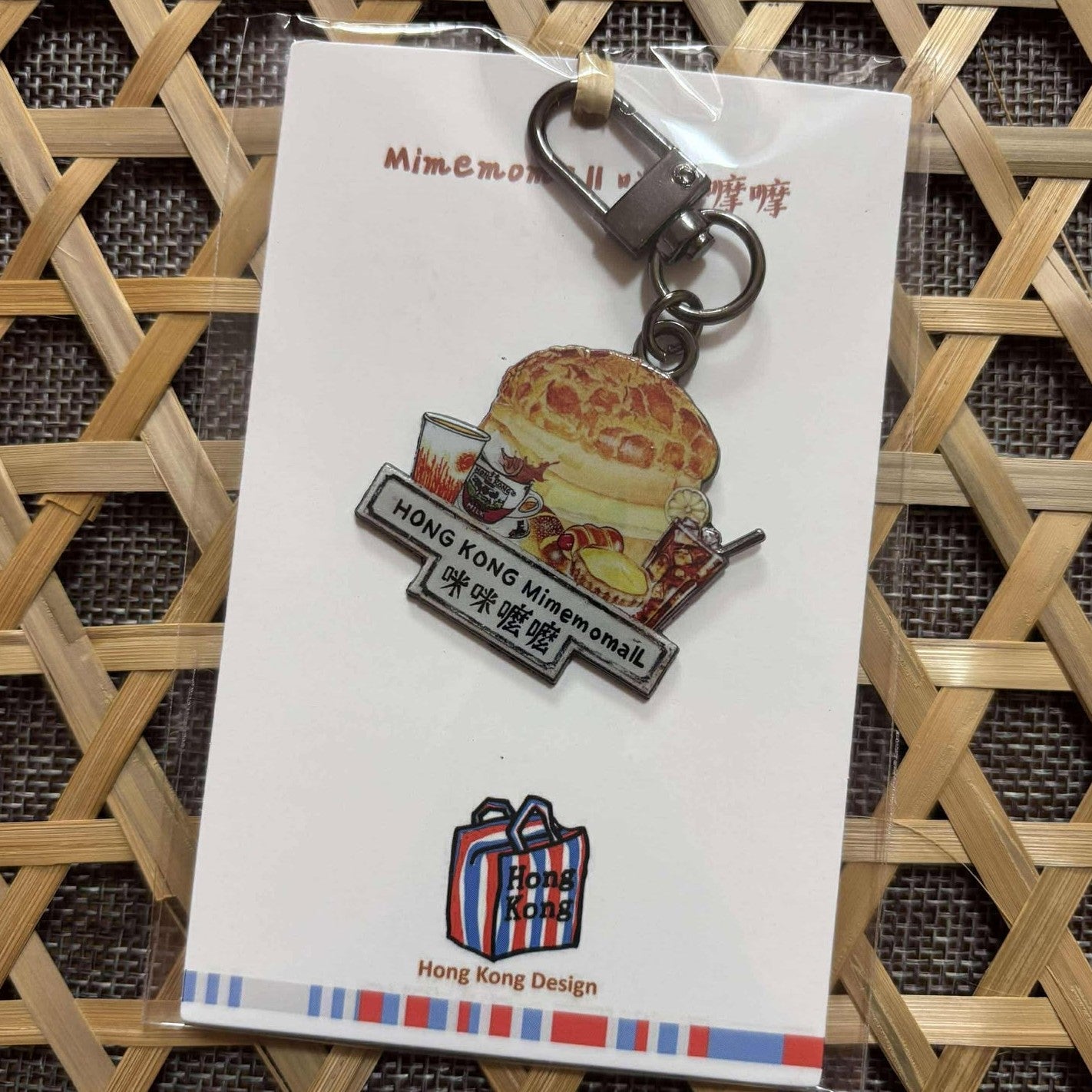 MIMEMOMALL キーホルダー 《茶餐廳》 香港製