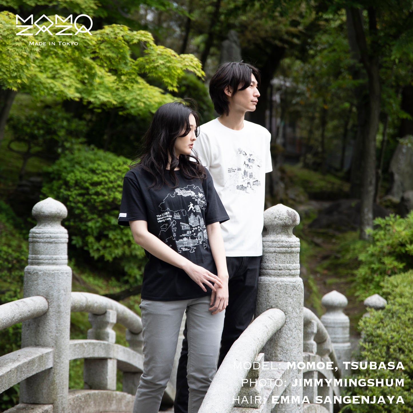 MOMOZAZA Tシャツ・ロストランドマーク イン 香港