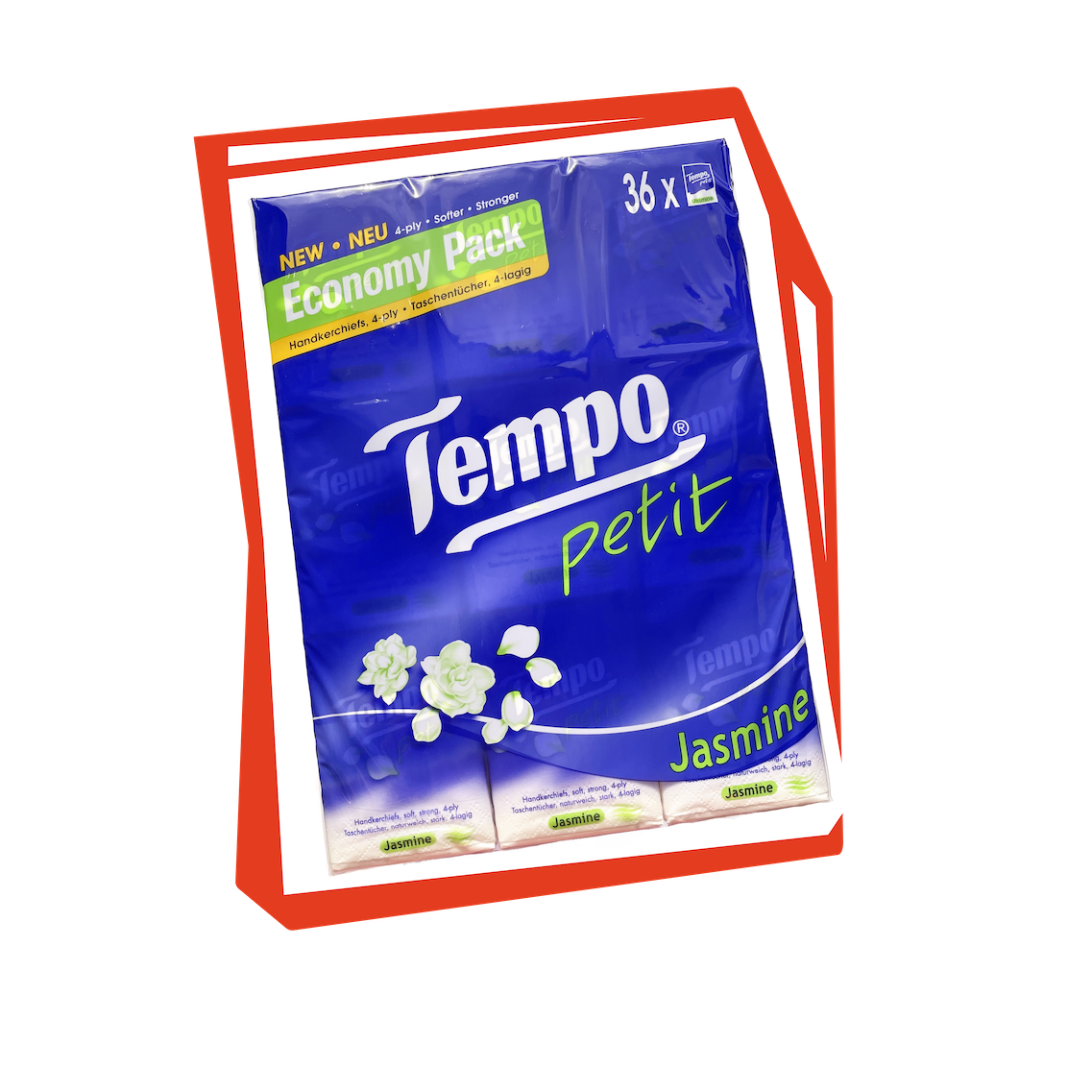 テンポ プチ ティッシュ ジャスミン 36個入り【在庫限り】