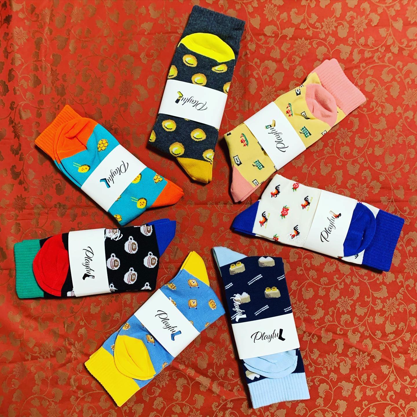 playful socks香港シリーズ靴下