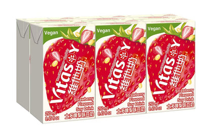 ビタソイ いちご豆乳飲料250ml 6個紙パック入り