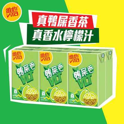 ビタ 烏龍茶×紅茶 レモンティー 250ml 6個紙パック入り