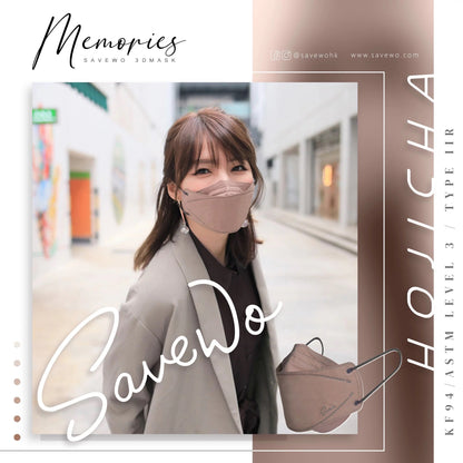 【200円送料】SAVEWO救世 超立体3Dマスク Memoriesシリーズ 6枚入＜香港製＞【在庫限り】