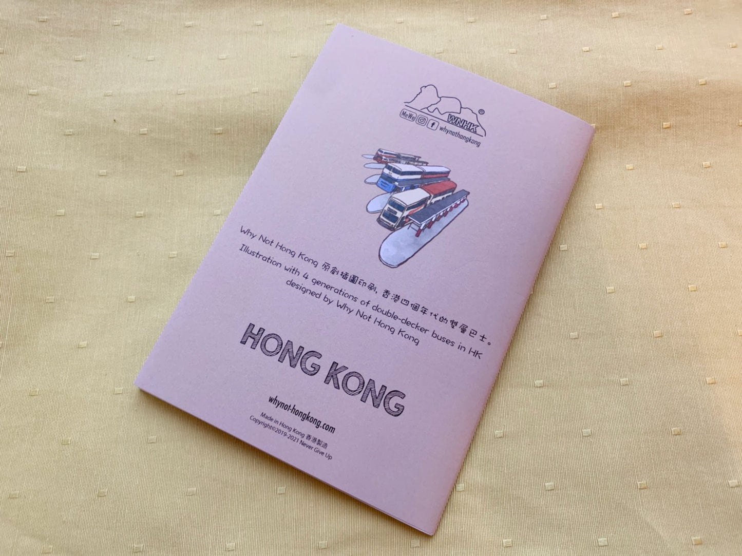 Why Not Hong Kong　A5ノート